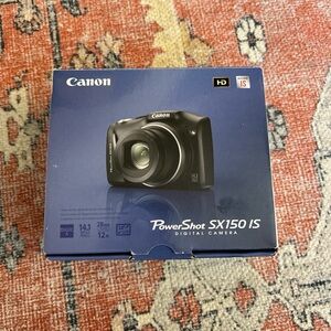 Canon PowerShot SX150 IS Digital Camera - Black